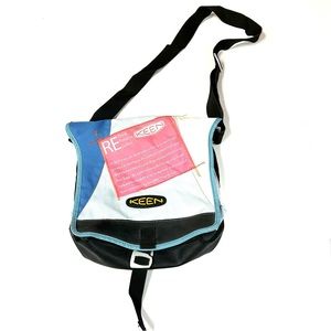 Keen Women’s Crossbody Bag Rethink Purpose Define Blue Black Travel Large #1932